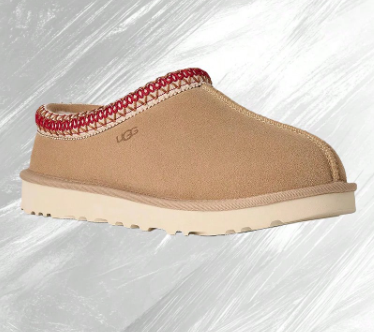 UGG Tasman II Slipper Sand Dark Cherry (Women's)- Women's Cozy Indoor-Outdoor